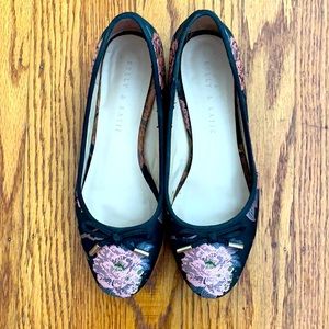 Kelly & Katie Floral Flats